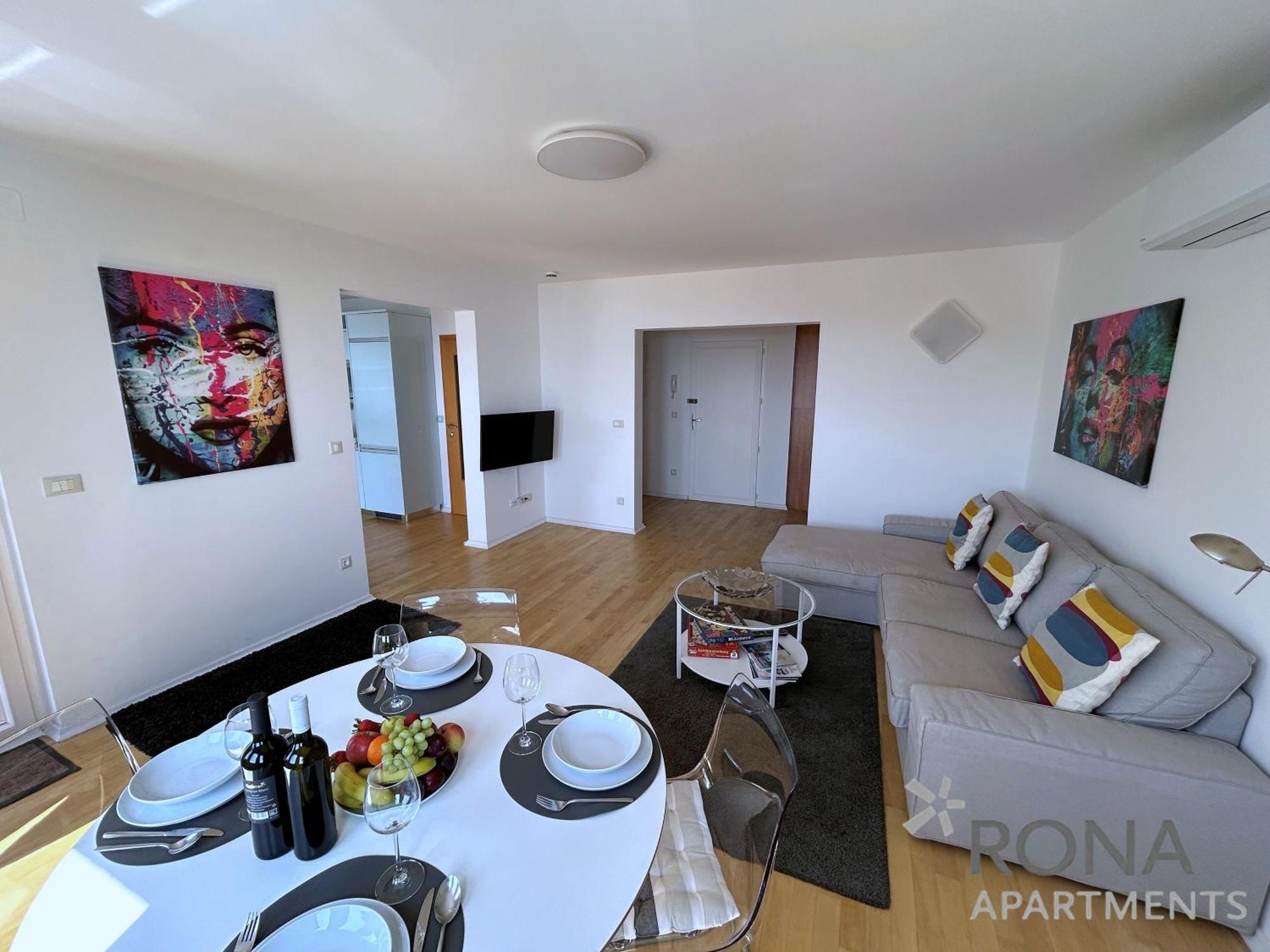 Rona Spacious Apartment With A Panoramic View Ičići Kültér fotó